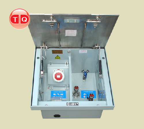 水、电、气一体展位配电箱 单门型